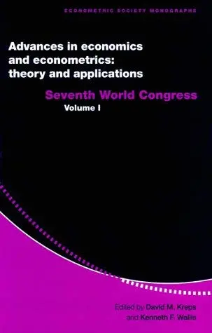 Cover of Advances in Economics and Econometrics