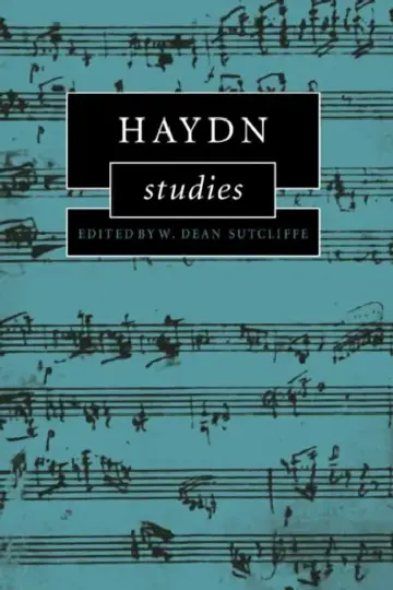 Cover of Haydn Studies