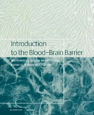 Cover of Introduction to the Blood-Brain Barrier