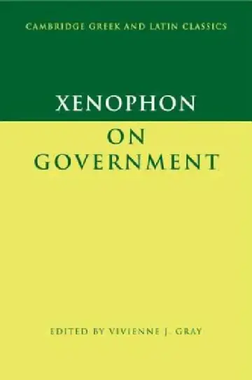 Cover of Xenophon on Government