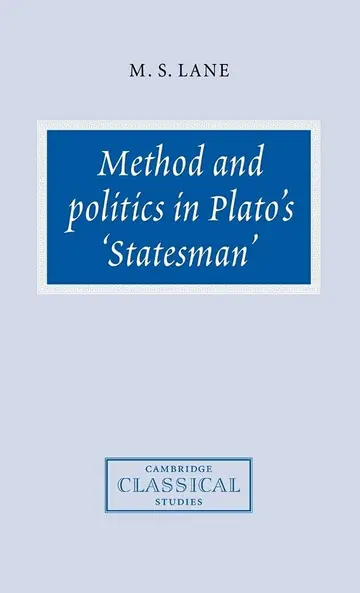 Cover of Method and Politics in Plato's Statesman