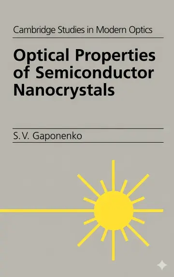 Cover of Optical Properties of Semiconductor Nanocrystals