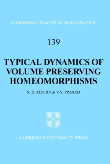 Cover of Typical Dynamics of Volume Preserving Homeomorphisms