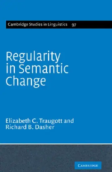 Cover of Regularity in Semantic Change