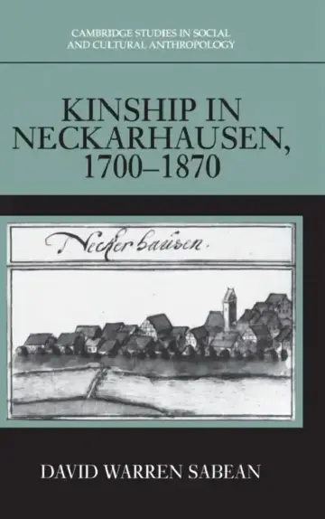 Cover of Kinship in Neckarhausen, 1700-1870
