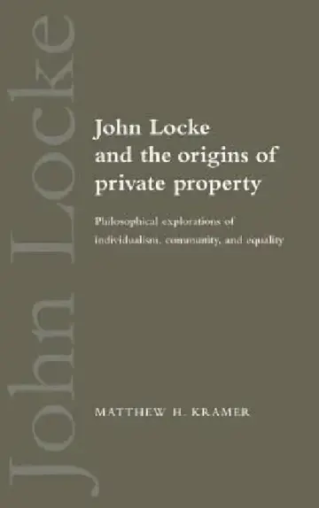 Cover of John Locke and the Origins of Private Property