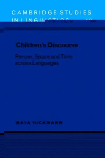 Cover of Children's Discourse