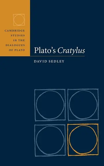 Cover of Plato's Cratylus