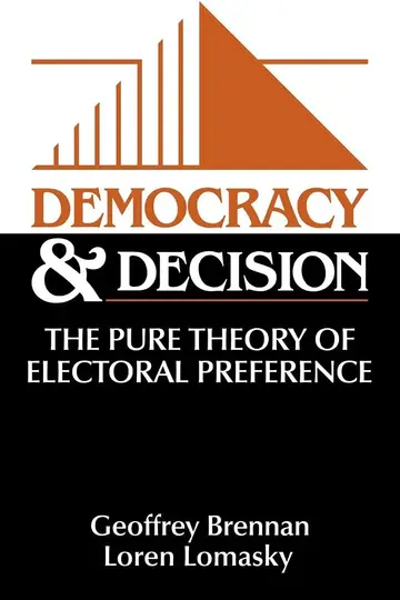 Cover of Democracy and Decision