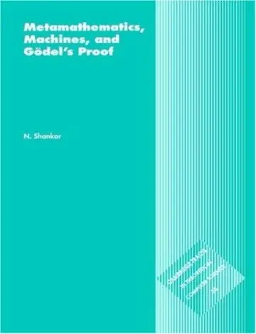 Cover of Metamathematics, Machines and Godel's Proof