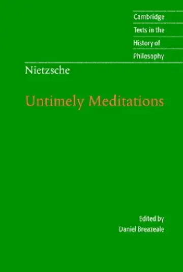 Cover of Nietzsche