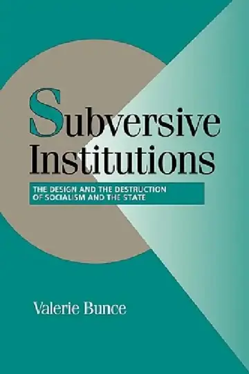 Cover of Subversive Institutions