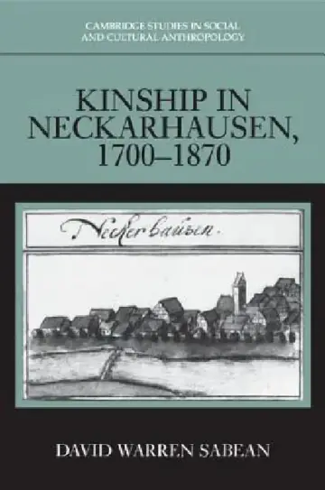 Cover of Kinship in Neckarhausen, 1700-1870