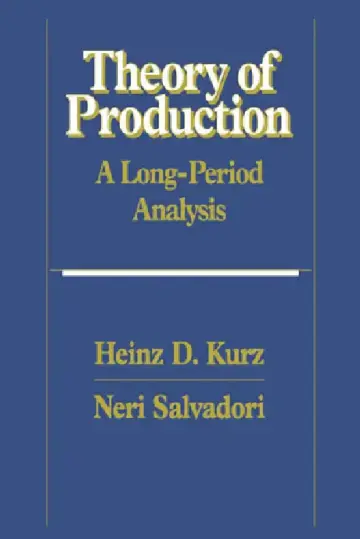 Cover of Theory of Production