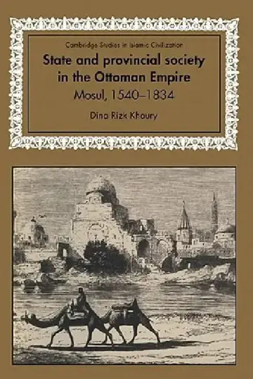 Cover of State and Provincial Society in the Ottoman Empire
