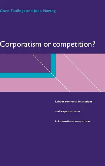 Cover of Corporatism or Competition?