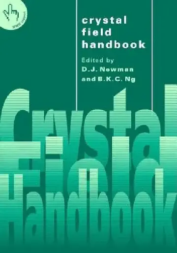 Cover of Crystal Field Handbook