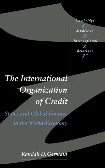 Cover of The International Organization of Credit