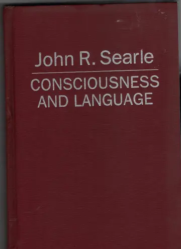Cover of Consciousness and Language