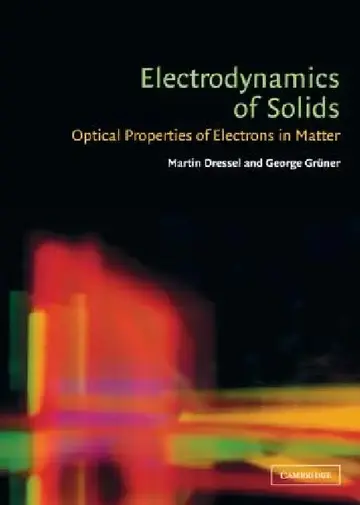 Cover of Electrodynamics of Solids