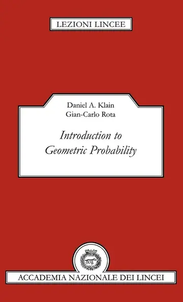 Cover of Introduction to Geometric Probability