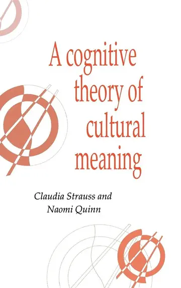 Cover of A Cognitive Theory of Cultural Meaning