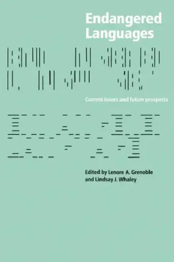 Cover of Endangered Languages