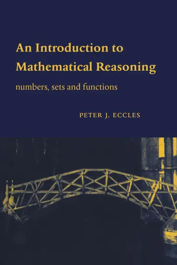 Cover of An Introduction to Mathematical Reasoning