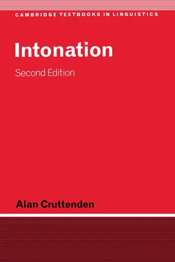 Cover of Intonation