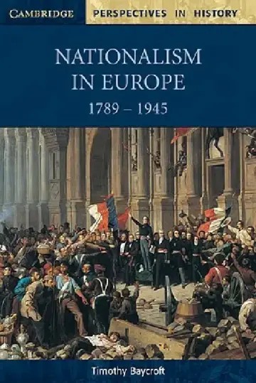 Cover of Nationalism in Europe 1789-1945