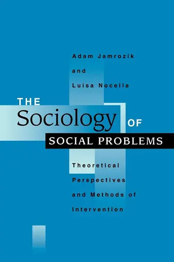 Cover of The Sociology of Social Problems