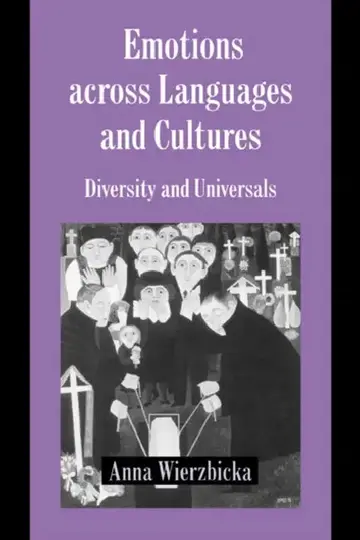 Cover of Emotions Across Languages and Cultures