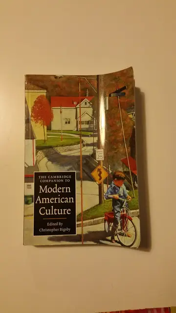 Cover of The Cambridge Companion to Modern American Culture