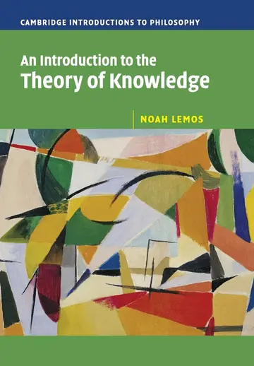 Cover of An Introduction to the Theory of Knowledge