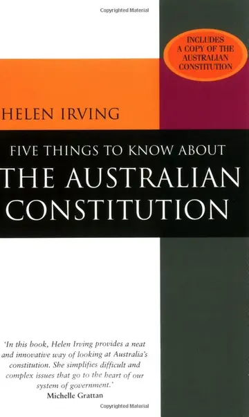 Cover of Five Things to Know About the Australian Constitution