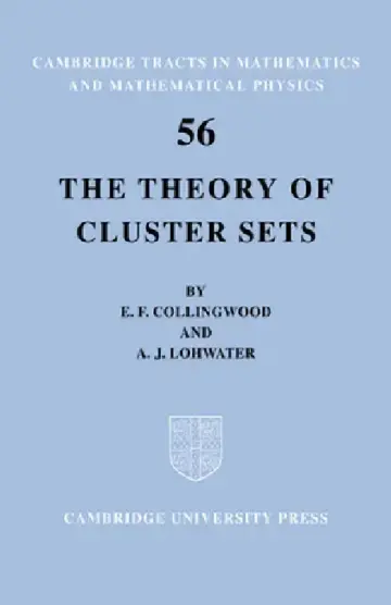 Cover of The Theory of Cluster Sets