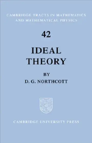 Cover of Ideal Theory