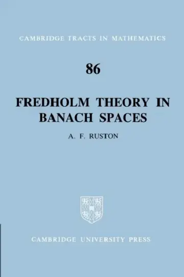 Cover of Fredholm Theory in Banach Spaces
