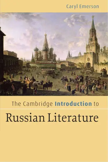 Cover of The Cambridge Introduction to Russian Literature