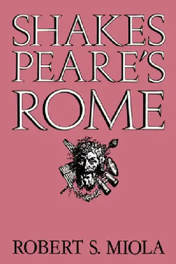Cover of Shakespeare's Rome
