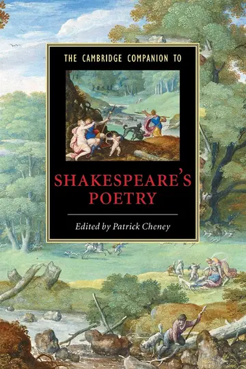 Cover of The Cambridge Companion to Shakespeare's Poetry
