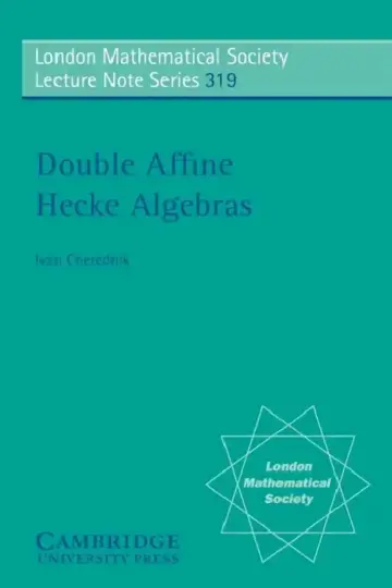 Cover of Double Affine Hecke Algebras