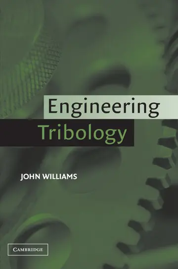 Cover of Engineering Tribology