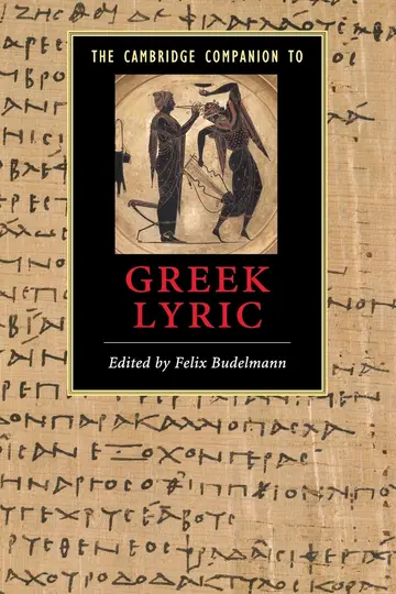 Cover of The Cambridge Companion to Greek Lyric