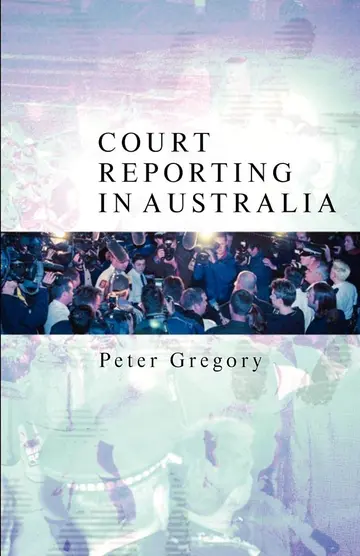 Cover of Court Reporting in Australia