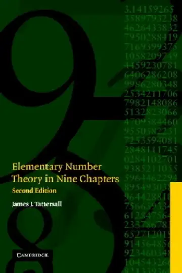 Cover of Elementary Number Theory in Nine Chapters
