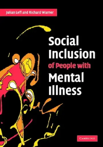 Cover of Social Inclusion of People with Mental Illness