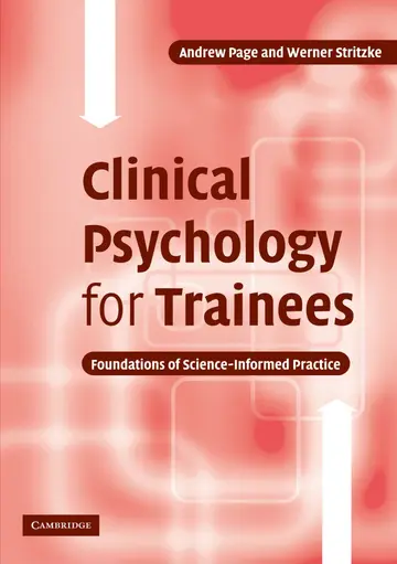 Cover of Clinical Psychology for Trainees