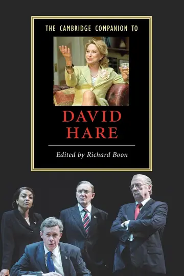 Cover of Cambridge Companion to David Hare