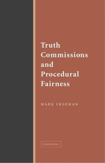 Cover of Truth Commissions and Procedural Fairness